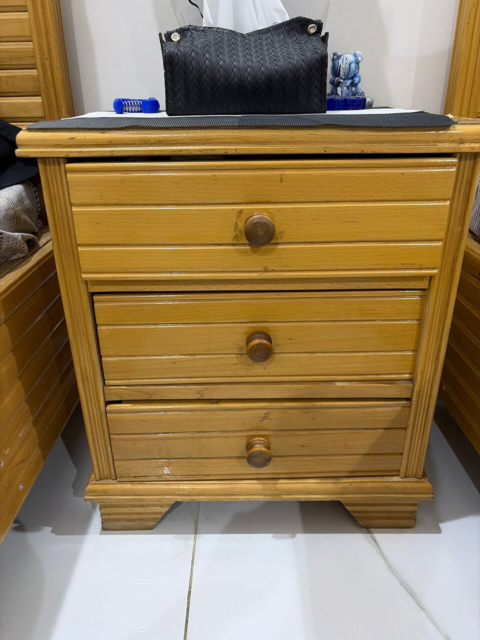Al Rawdah, Furniture, SAR 1000,  2 Single Bed, 2 Bed Side Table, One Almirah