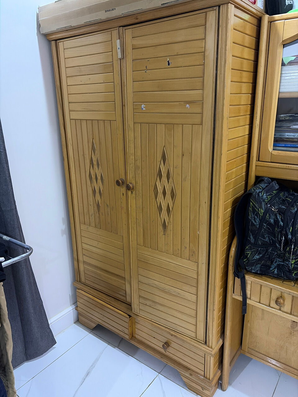 Al Rawdah, Furniture, SAR 1000,  2 Single Bed, 2 Bed Side Table, One Almirah