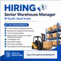 Senior Warehouse Manager