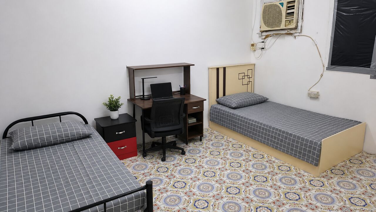 Al Aziziyah, Apartments, Flats, Houses & Villas, SAR 1200/month,  1 BR,  Single Room Available For Indian Executive Employee