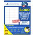 USD 18,  White Removable Laser Labels | Adhesive Labels