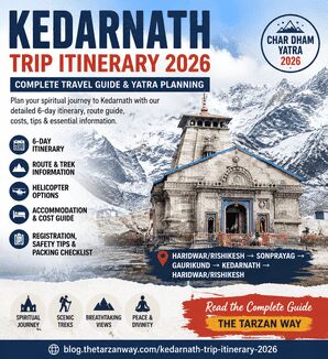 Noida, Travel, Kedarnath Trip Itinerary 2026 &ndash; Complete Travel Guide & Yatra Planning