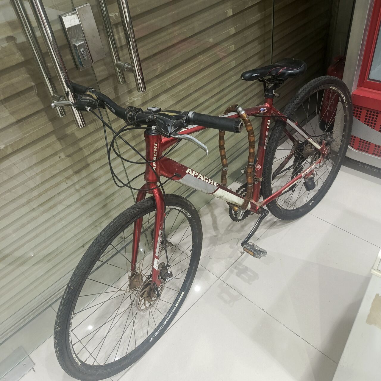 Jeddah, Bicycles, SAR 550,  Apache Mountain Bike 26" &ndash; Good Condition &ndash; SAR 550 Negotiable