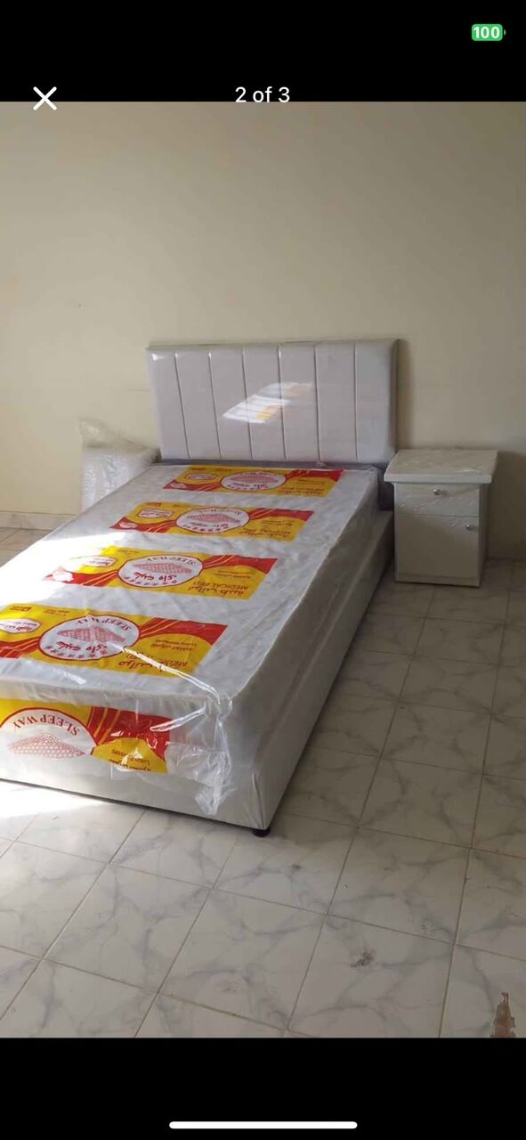 Al Badiah, Furniture, SAR 328,  Twin Size Bed Frame And Mattress