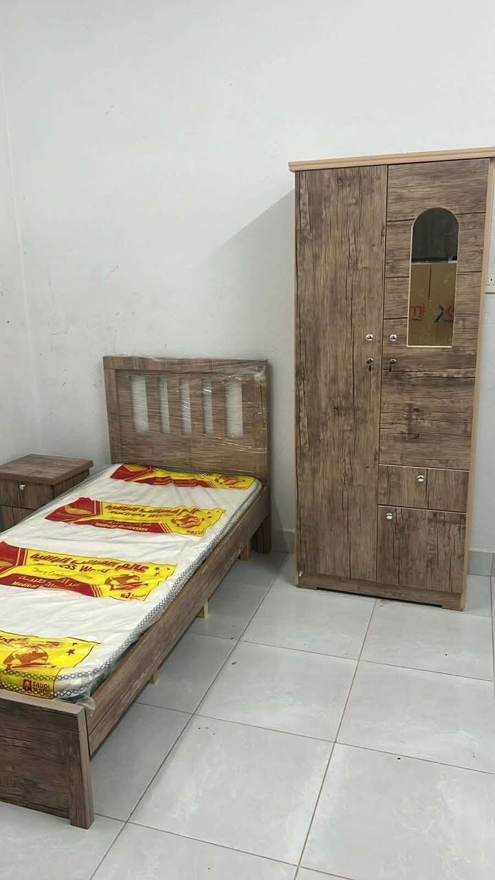 Al Badiah, Furniture, SAR 328,  Twin Size Bed Frame And Mattress