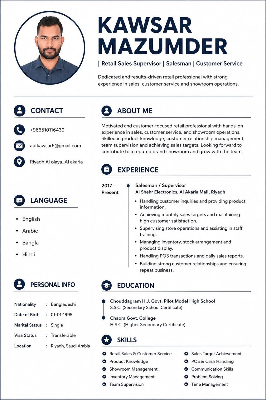 Riyadh, Job Seekers, I
