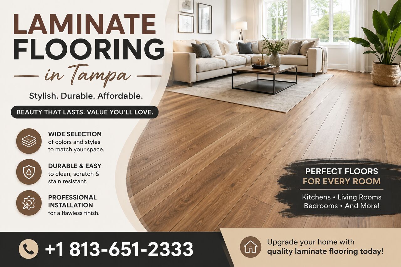 Tampa Bay, Construction, Affordable Laminate Flooring Tampa
