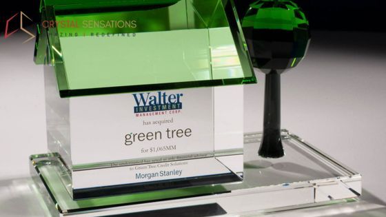 New York, Business, Custom Crystal Trophy For Celebrating Excellence And Success