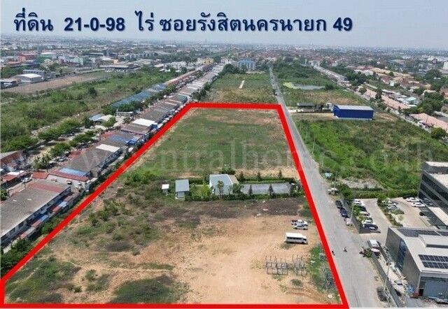 Bangkok, Real Estate For Sale, THB 178500000,  6 BR,  8498 Sq. Feet,  Land 21-0-98 Rai, Soi Rangsit-Nakhon Nayok 49, Very Good Location, Rectangular Plot.