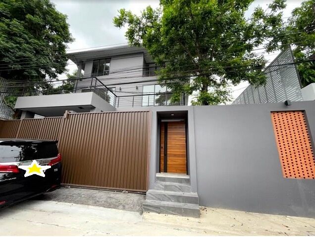 Bangkok, Villas, THB 190000,  102 Sq. Feet,  Single House For Rent, Pool Villa, Luxury, 3 Floors, 102 Sq M, 5 Bedrooms, Modern Style,