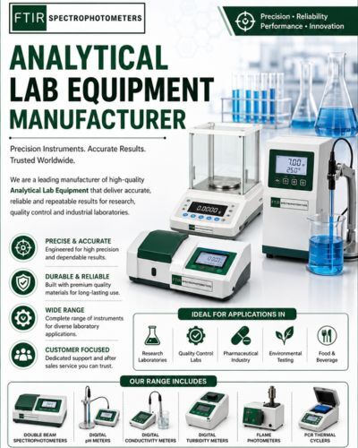 Mumbai, Electronics, INR 1,  Analytical Lab Equipment Manufacturer