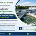 STP Plant Manufacturers In Bangalore