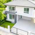 THB 24999,  55 Sq. Feet,  2-story Detached House, Function, 3 Bedrooms, 55 Sq M., 3 Bathrooms, Village Hub 200