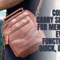 Concealed Carry Sling Bag For Men