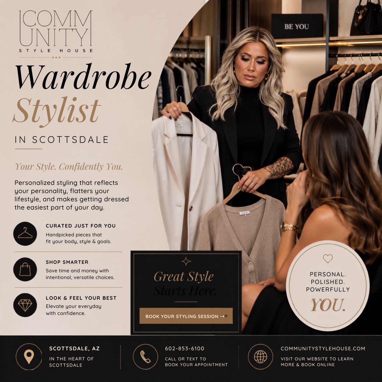New York, Beautician, Wardrobe Stylist In Scottsdale