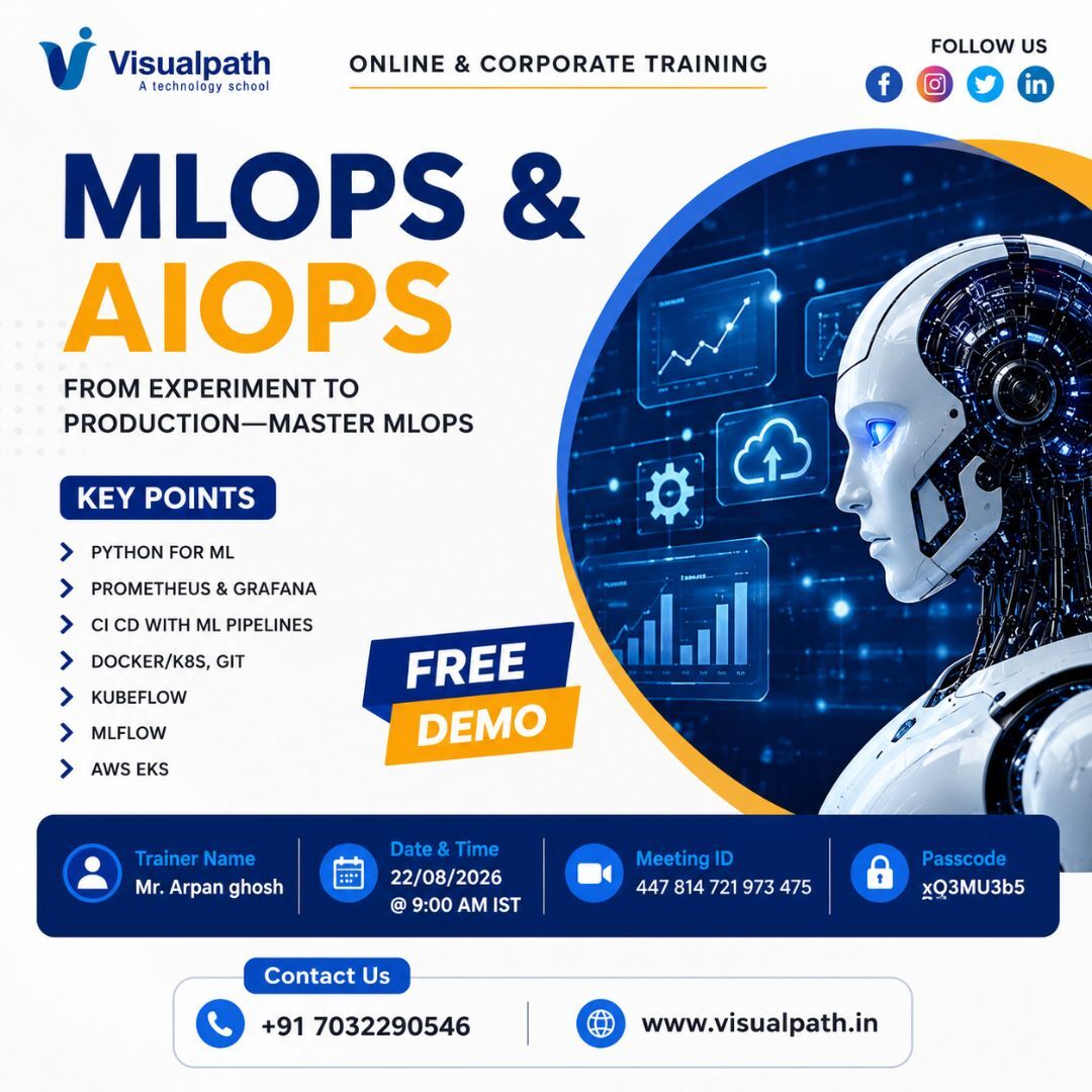 Hyderabad, Lessons Offered, Master MLOps & AIOps Online Training | MLOps & AIOps Course