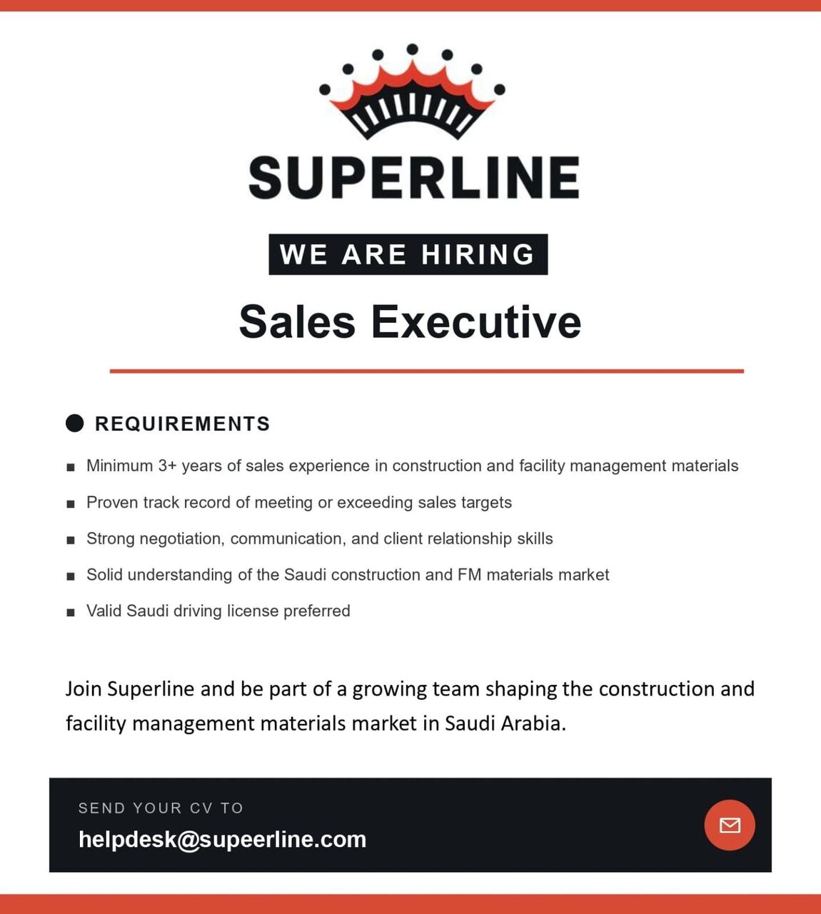 Dammam, Jobs, Sales Executive