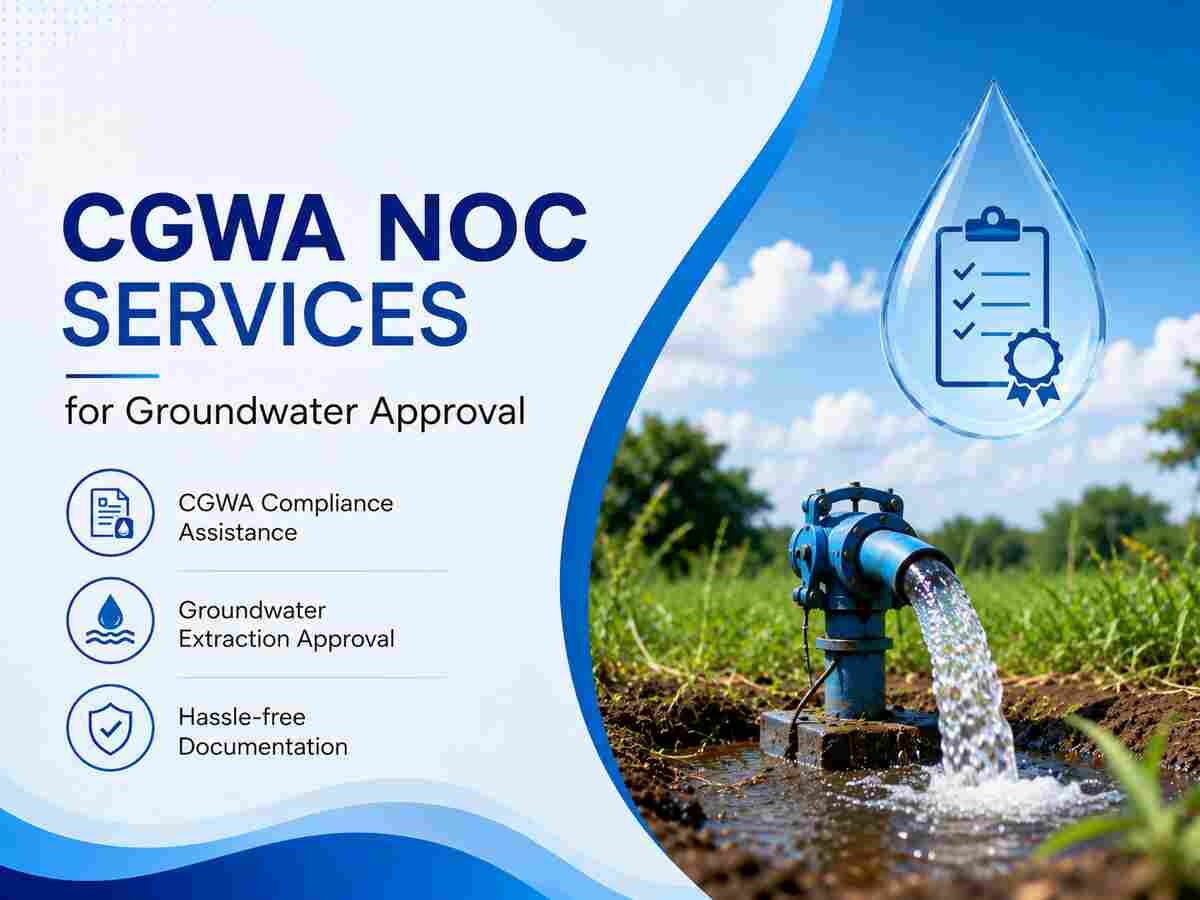Indore, Business, CGWA NOC Services For Groundwater Approval