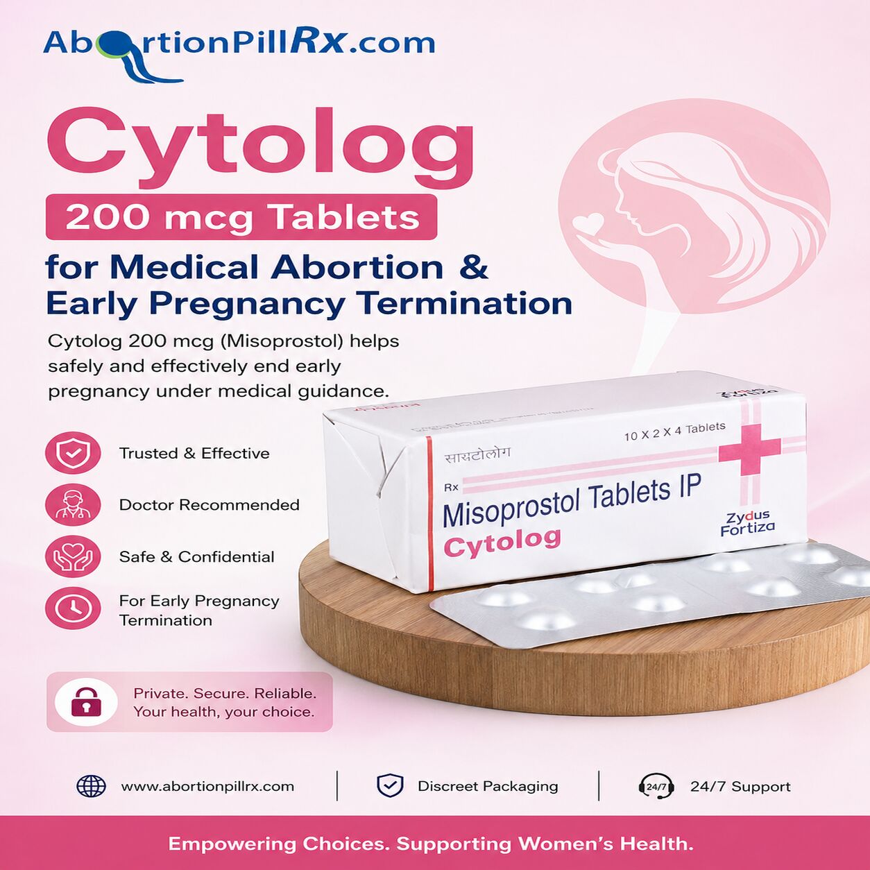 Sydney, Health & Beauty Items, AUD 309,  Cytolog 200 Mcg Tablets For Medical Abortion & Early Pregnancy Termination