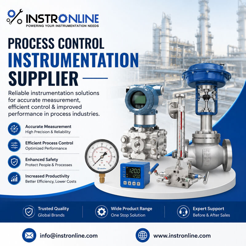 Mumbai, Industrial Machinery, Process Control Instrumentation Supplier | Instronline
