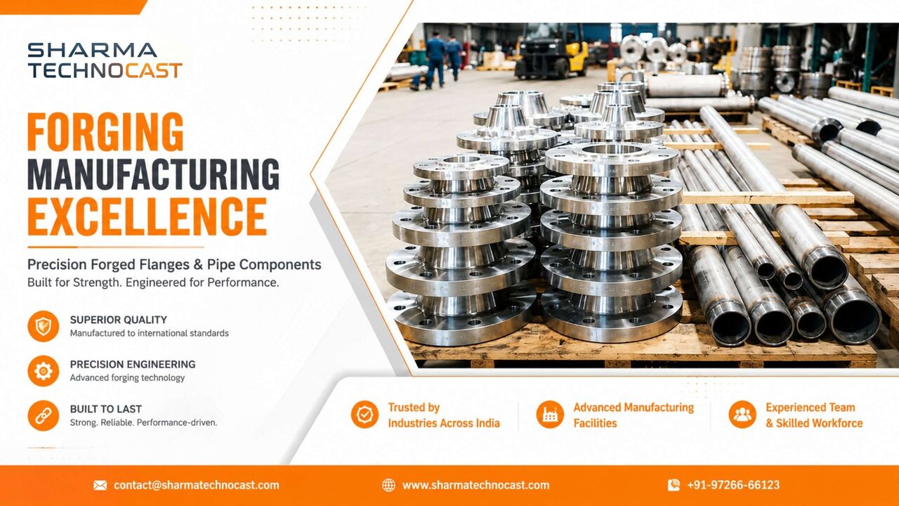 Ahmedabad, Business, Forged Flanges & Pipe Fittings &ndash; Sharma Technocast
