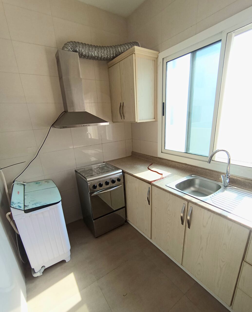 Hidd, Apartments, Flats, Houses & Villas, BHD 200/month,  Furnished,  1 BR,  1BHK Furnished Flat For Rent In New Hidd With Ewa Contact:33676166
