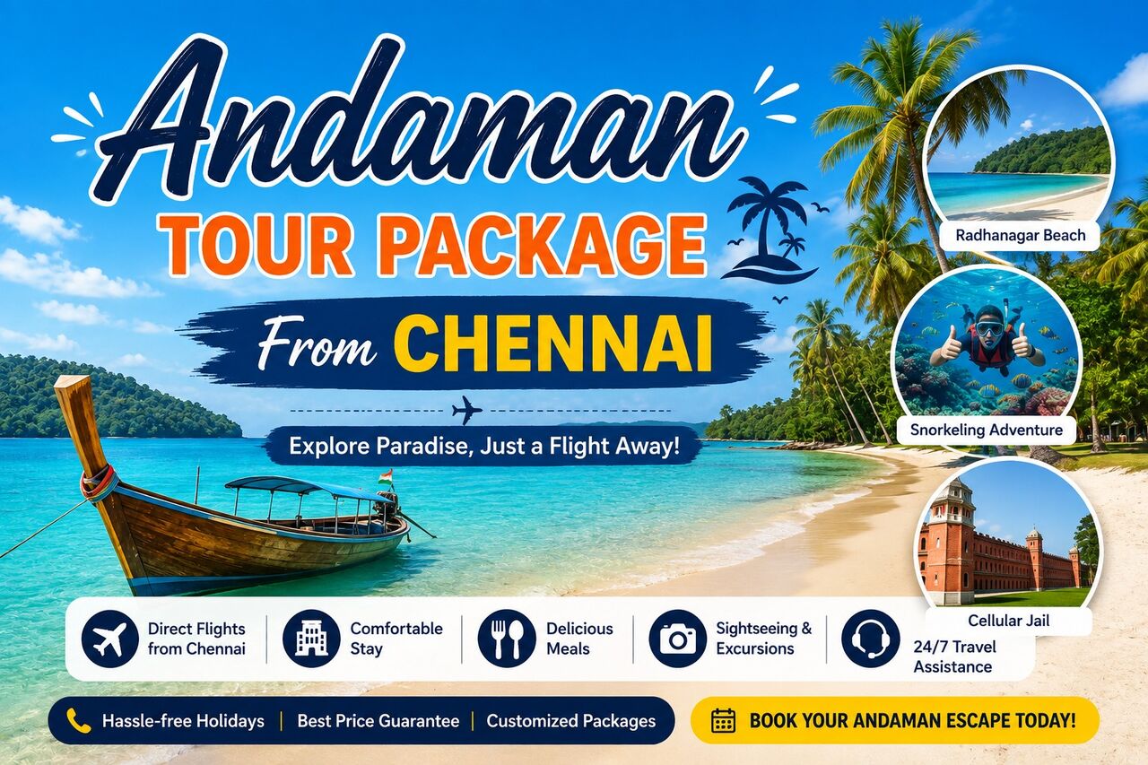 Chennai, Travel, Book Andaman Tour Package From Chennai At Best Price Today