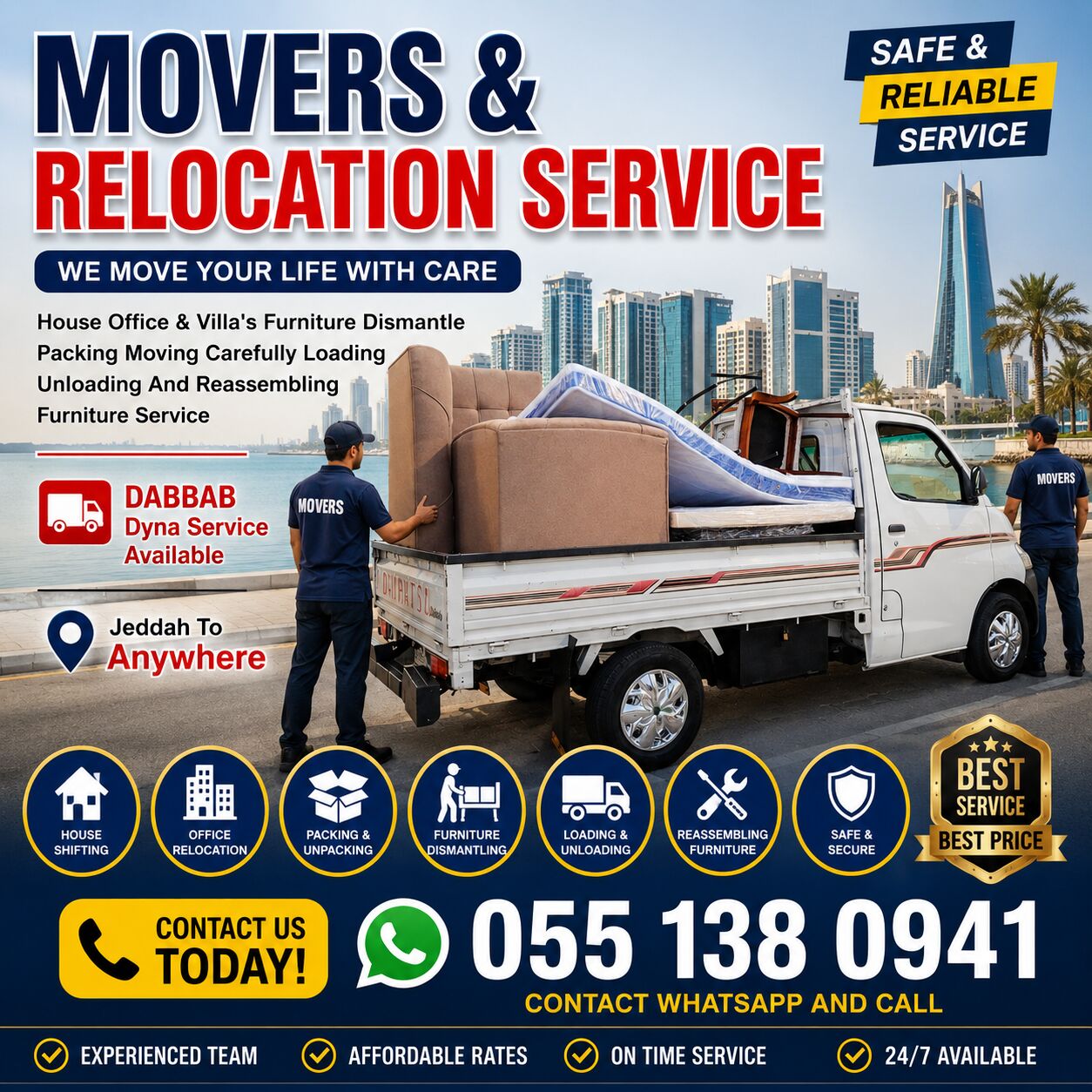 Jeddah, Household, PROFESSIONAL_MOVERS HOME FURNITURE SHIFTING JEDDAH YANBU MADINAH TAIF 0551380941