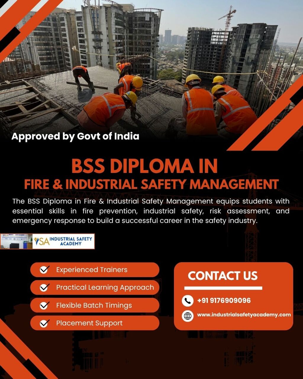 Chennai, Lessons Offered, Diploma In Industrial Safety In Chennai , Safety Course In Chennai