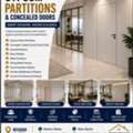 Gypsum Partition | Concealed Door | Drywall Partition | Riyadh