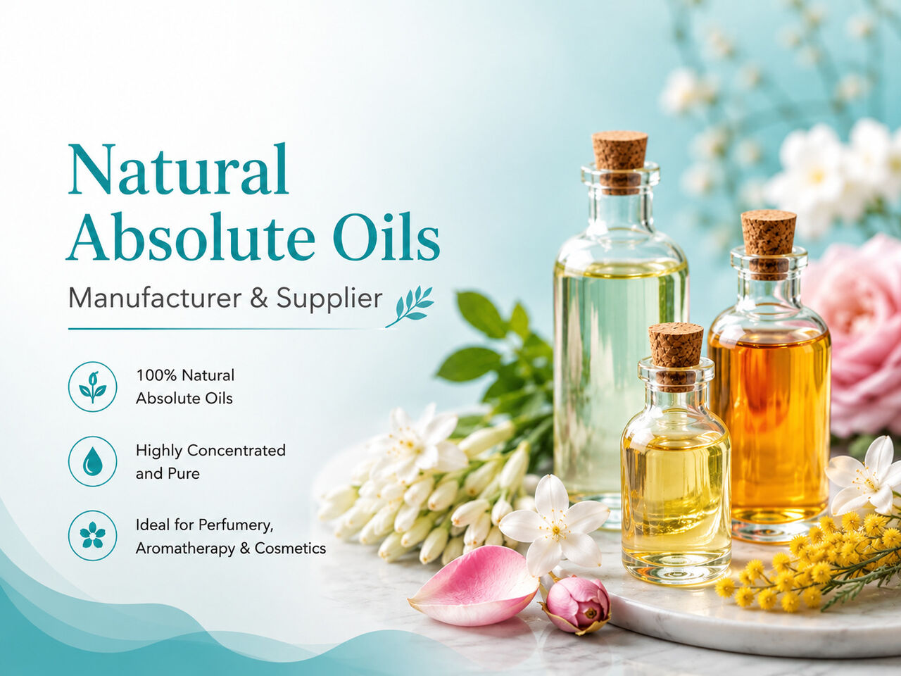 Noida, Business, Natural Absolute Oils Manufacturer & Supplier