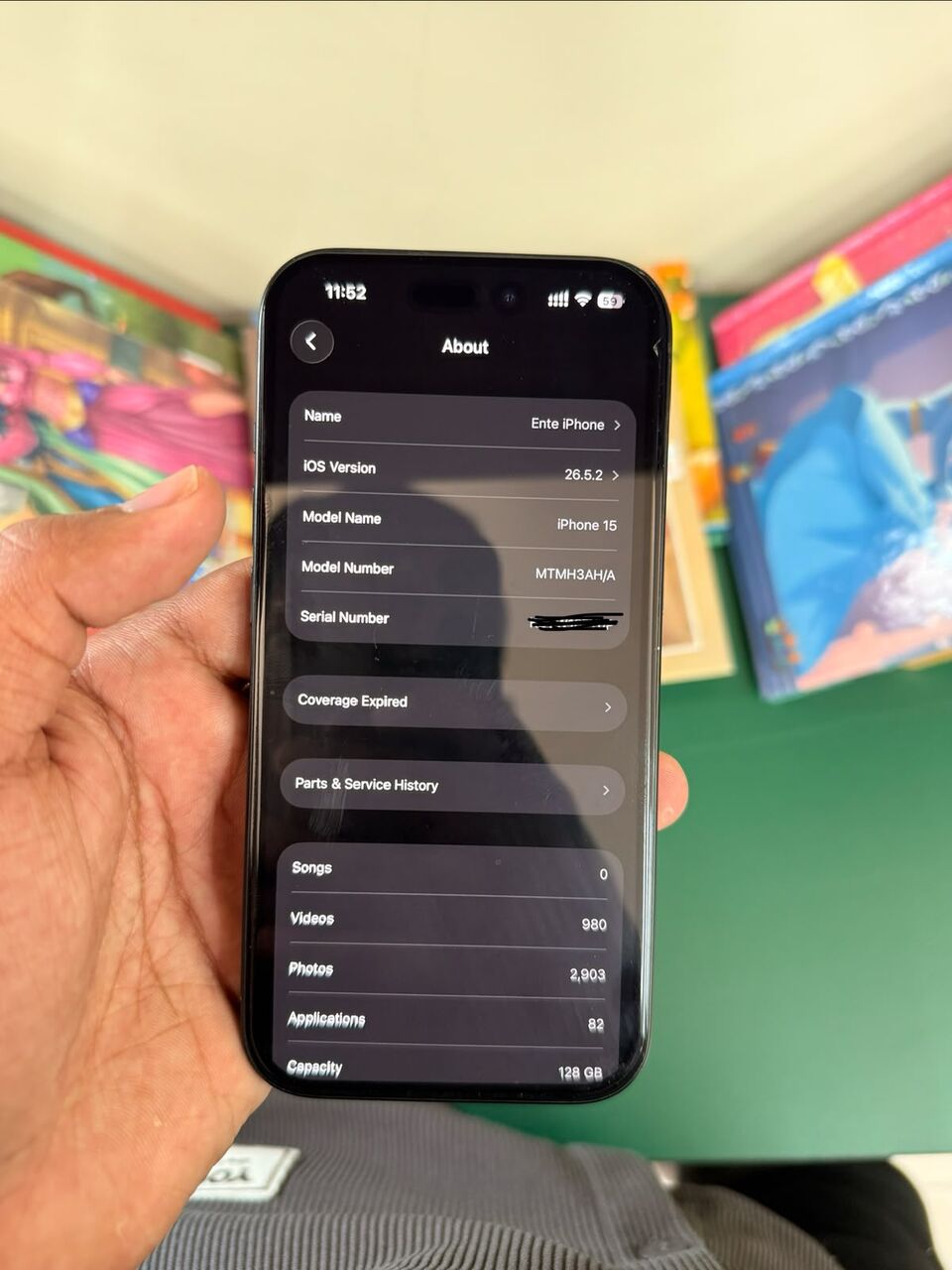 Riyadh, Electronics, SAR 1600,  IPhone 15 For Sale 128 GB Excellent Condition With Box And Bill Purchased From Jarir