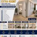 Need An Extra Room? Gypsum Partition & Room Divider | Riyadh