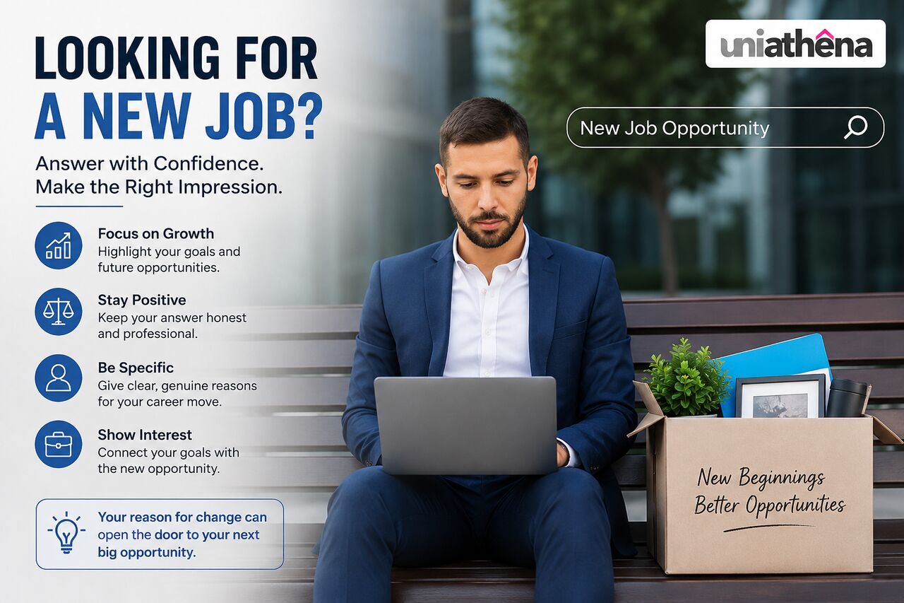 Manila, Education, Why Are You Looking For A New Job? - How To Respond | UniAthena