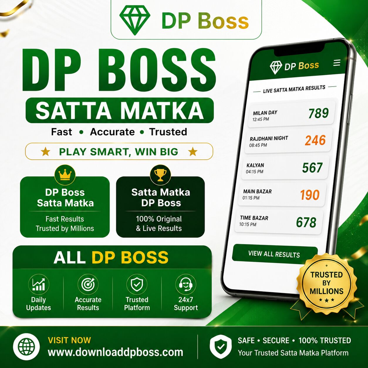 New Delhi, Education, DPBoss &ndash; All DP Boss Results, Satta Matka DP Boss & DP Boss Satta Matka