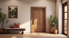Bangalore, Household, PVC Doors For Bedroom | Sarvesh