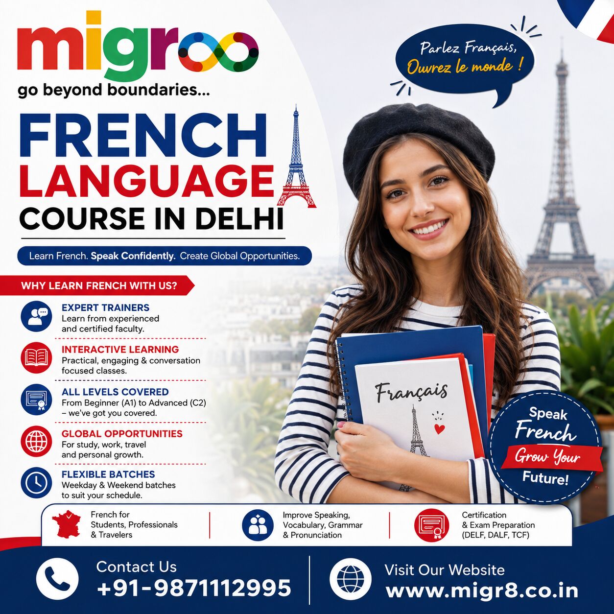 New Delhi, Free Items, French Language Course In Delhi