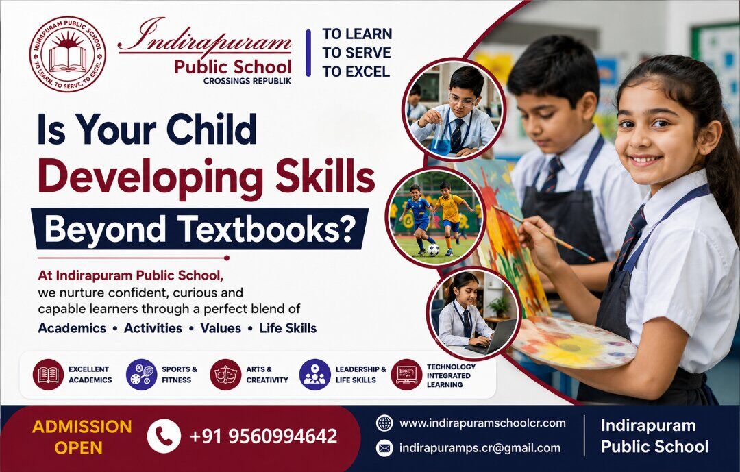 Ghaziabad, Education, Is Your Child Developing Skills Beyond Textbooks?