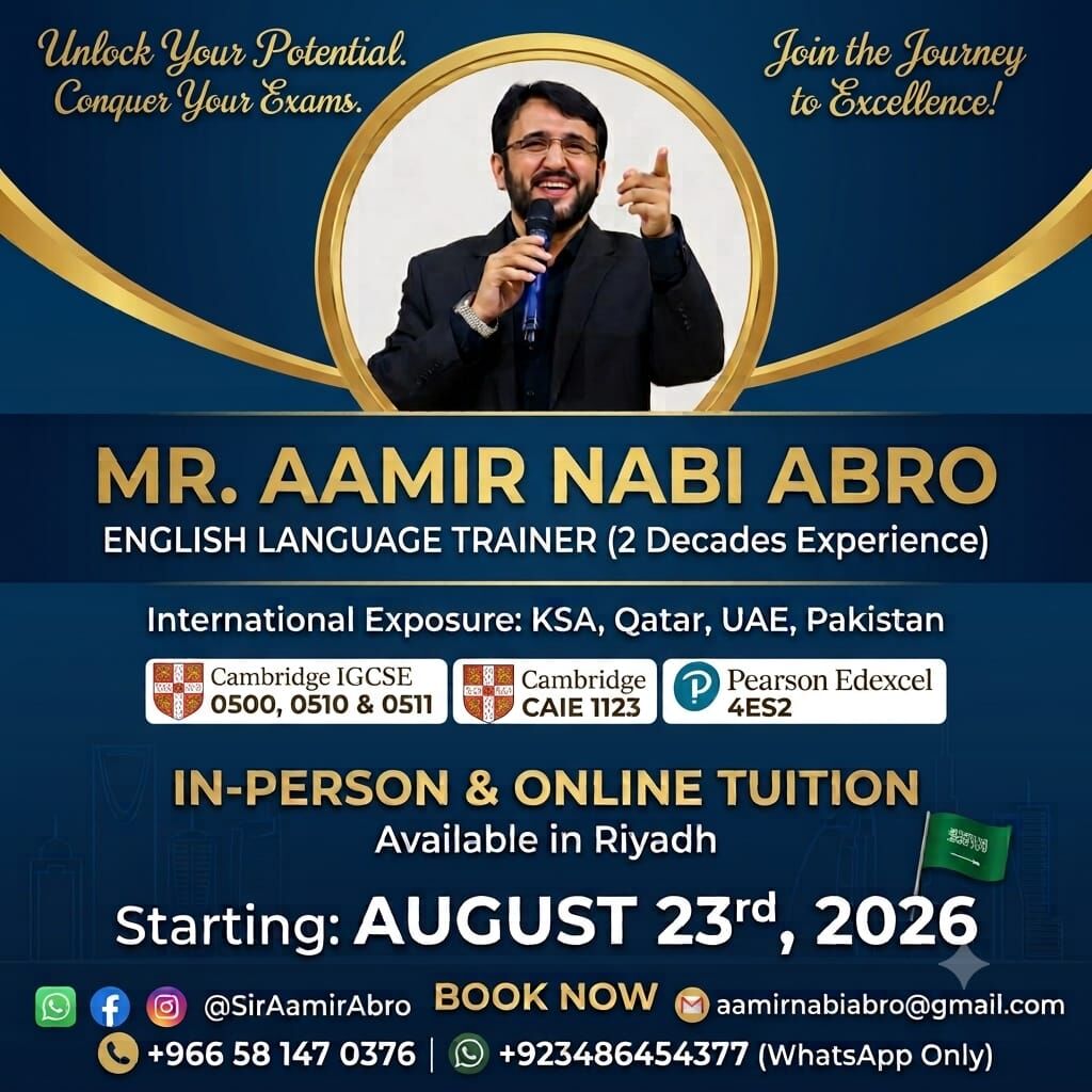 Riyadh, Lessons Offered, O