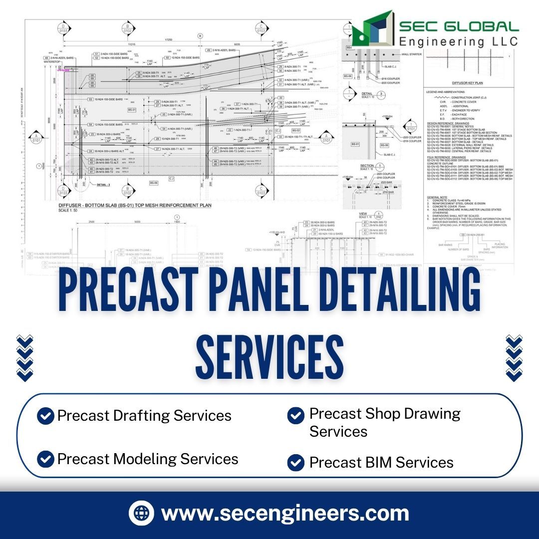 New York, Construction, Best Precast Panel Detailing Services Provider Company In Florida, USA