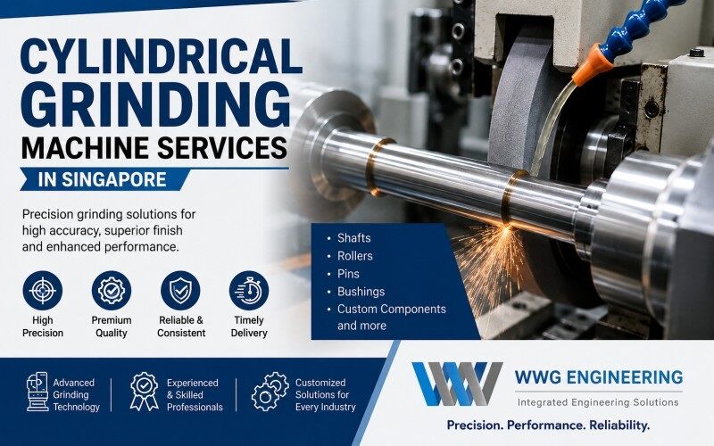 Singapore, Heavy Equipment, Best Cylindrical Grinding Machine Services In Singapore