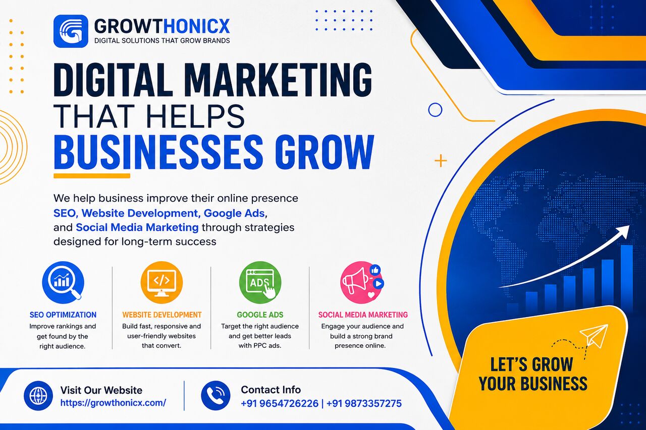 New Delhi, Business, Grow Your Business With A Digital Marketing Company In Jhilmil Colony