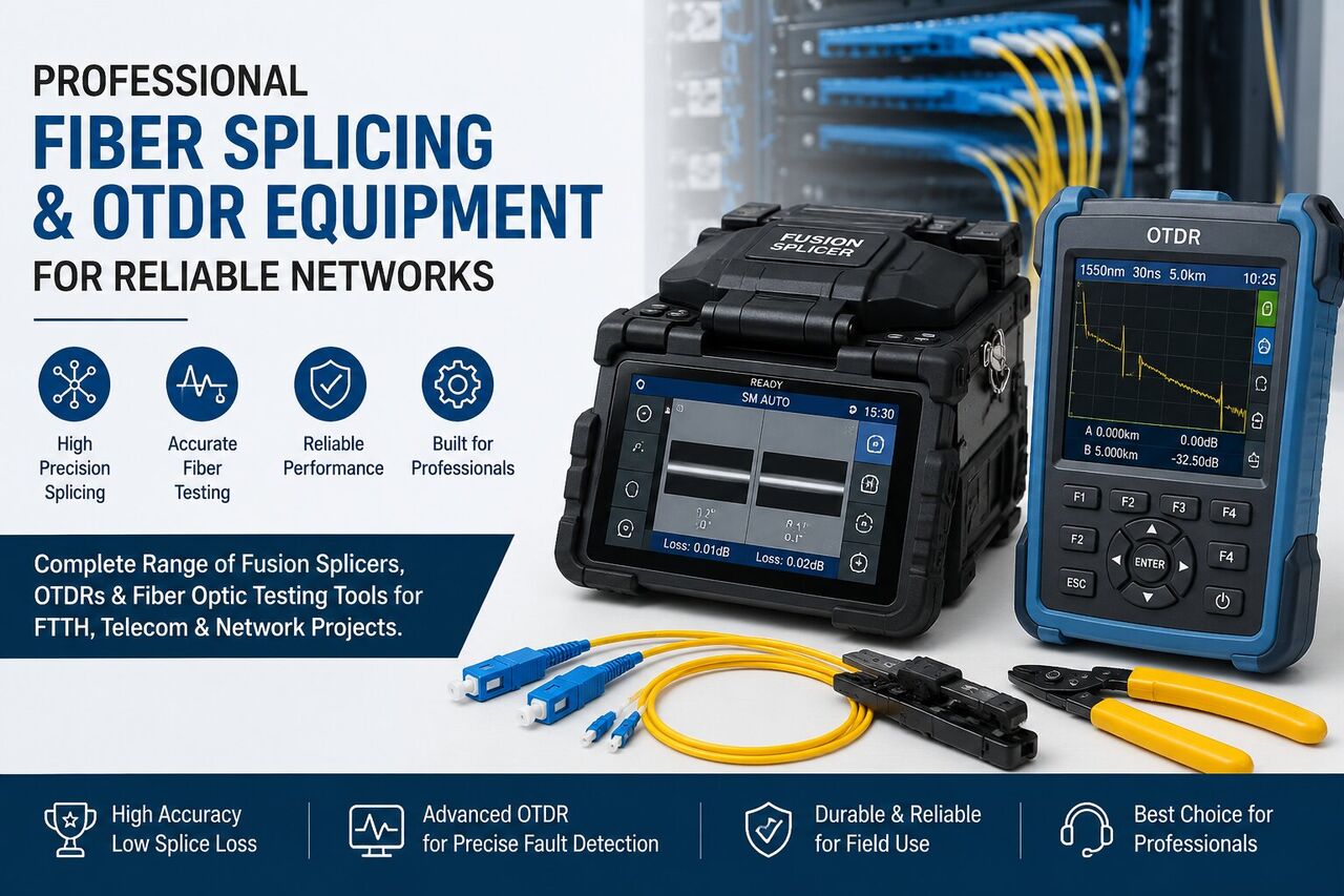 New Delhi, Machinery, INR 83500,  Professional Fiber Splicing And OTDR Equipment For Reliable Networks