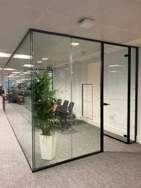 Chandigarh, Interior Design, Premium Demountable Glass Partitions For Modern Office Spaces | HM Innovation