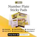 Number Plate Sticky Pads For Secure Installation