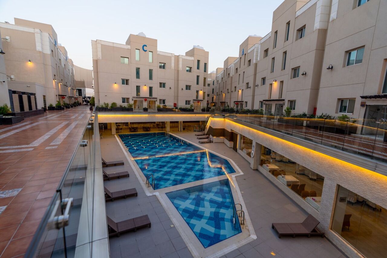 Al Rahmaniyah, Apartments, Flats, Houses & Villas, SAR 4500/month,  Furnished,  2 BR,  160 Sq. Meter,  2BR & 3Bath Fully Furnished Apartment In Rahmaniyah Compound Riyadh
