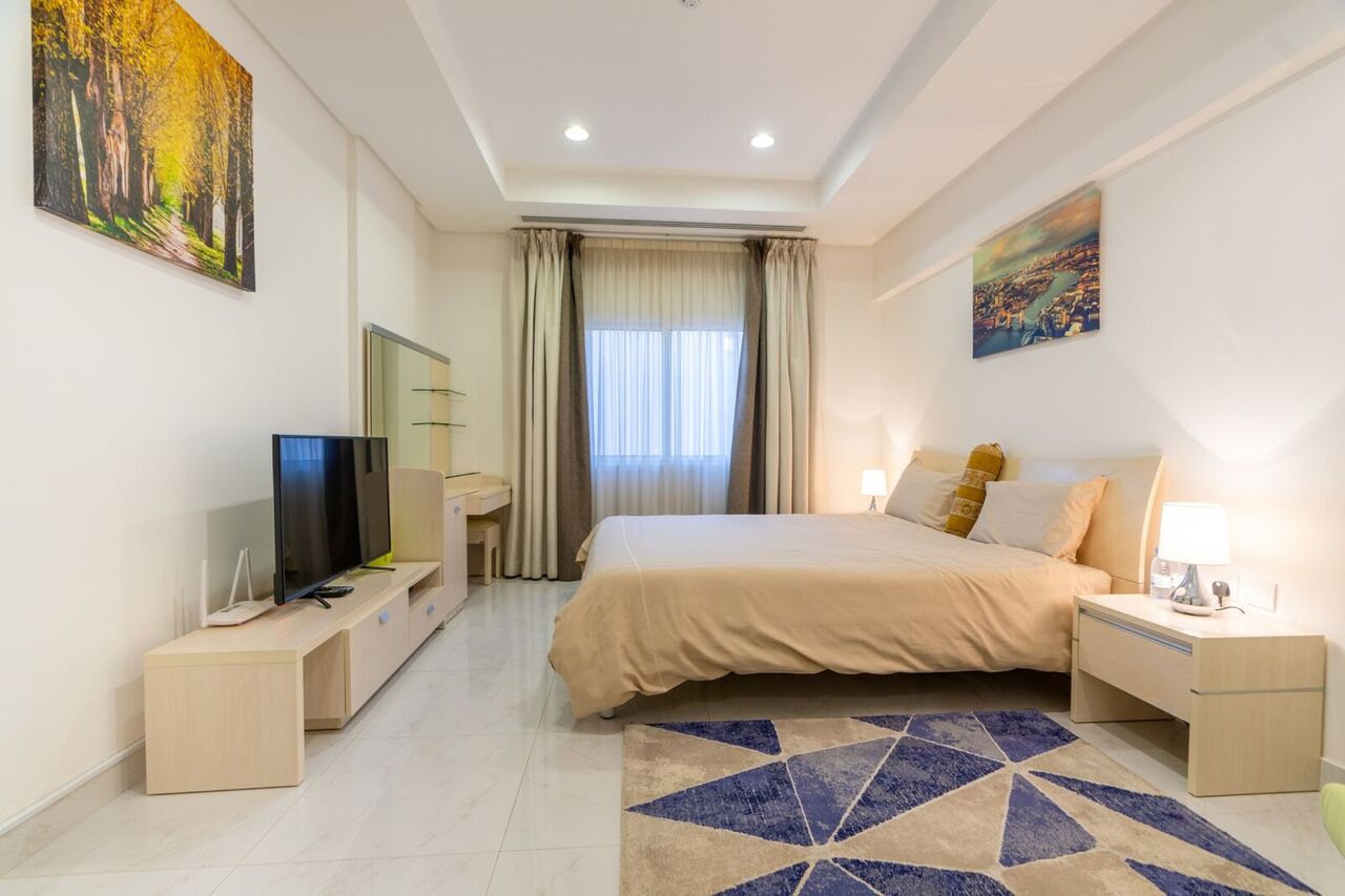 Al Rahmaniyah, Apartments, Flats, Houses & Villas, SAR 4500/month,  Furnished,  2 BR,  160 Sq. Meter,  2BR & 3Bath Fully Furnished Apartment In Rahmaniyah Compound Riyadh