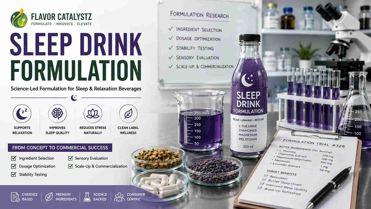 Lucknow, Business Partners, Sleep Drink: How To Formulate And Commercially Launch A Relaxation Beverage