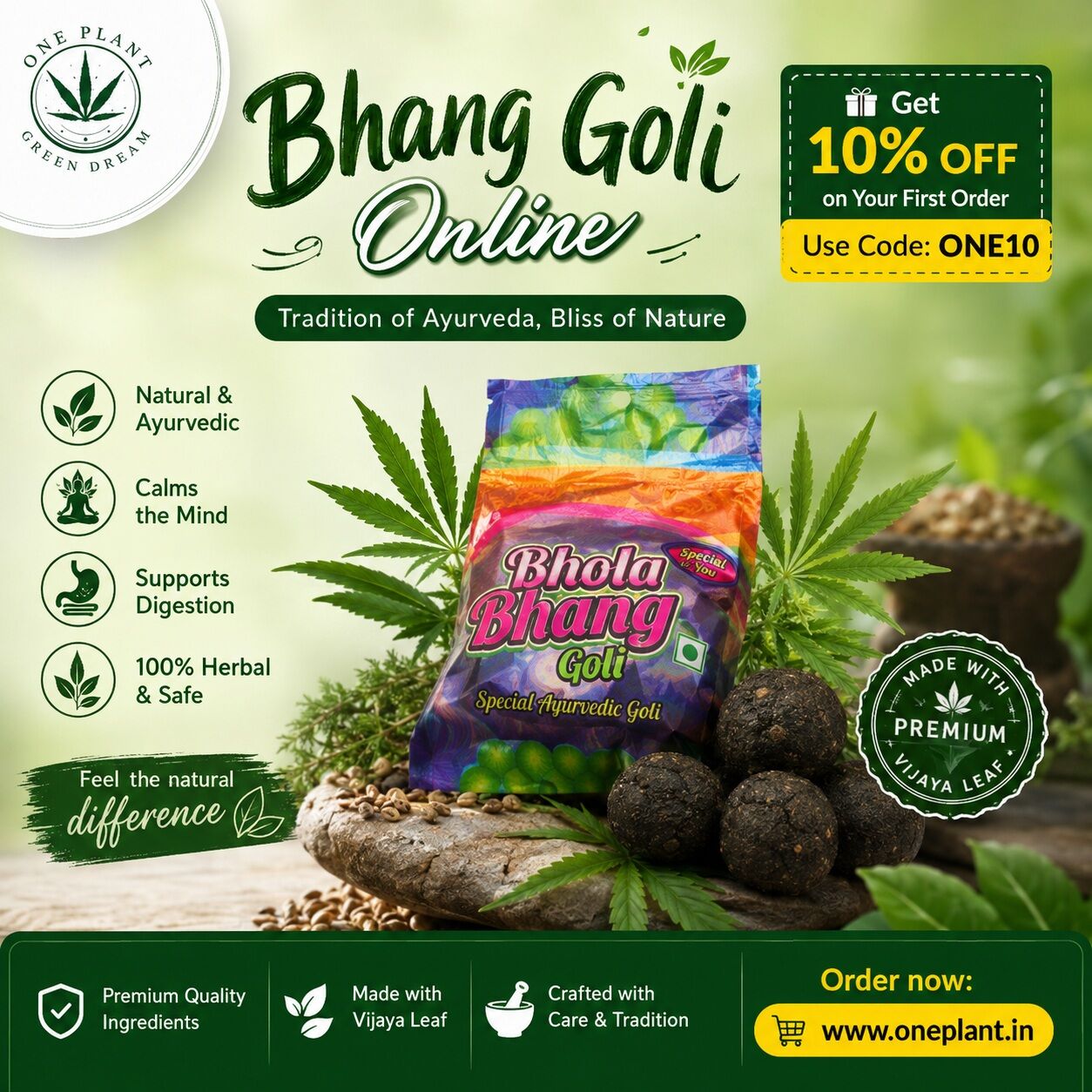 Jaipur, Business, Bhola Bhang Goli Online &ndash; Traditional Product By Oneplant