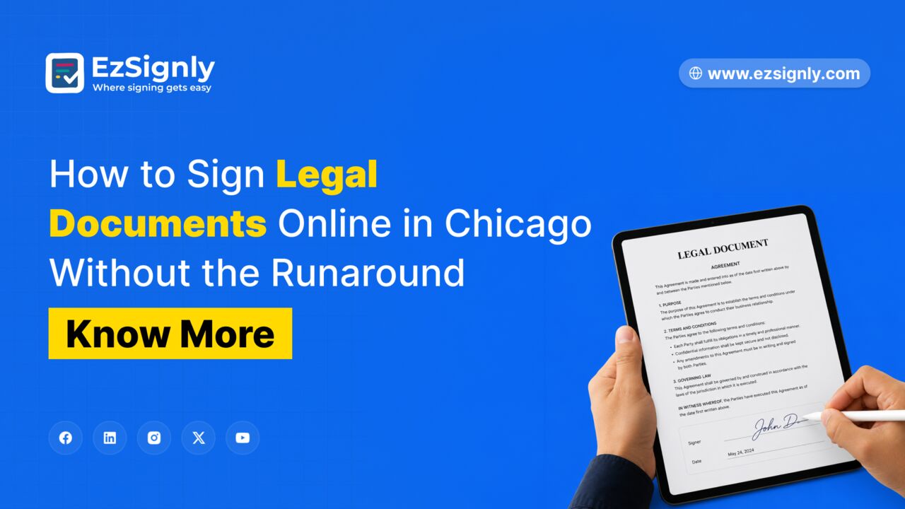 Chicago, Business, Secure Your Business With Legally Valid ESignatures With EzSignly